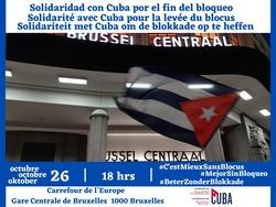 Solidair met Cuba tegen de blokkade